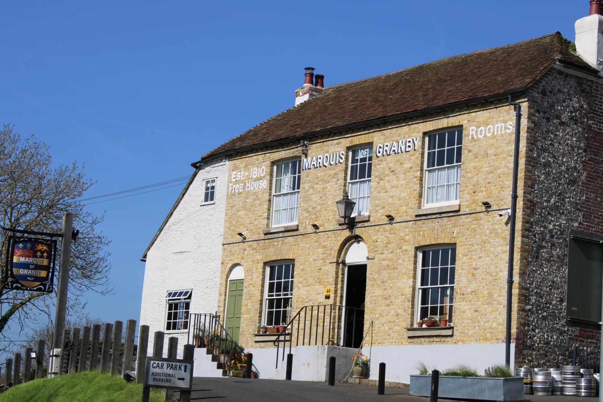 Hotel The Marquis Of Granby Alkham Exteriér fotografie