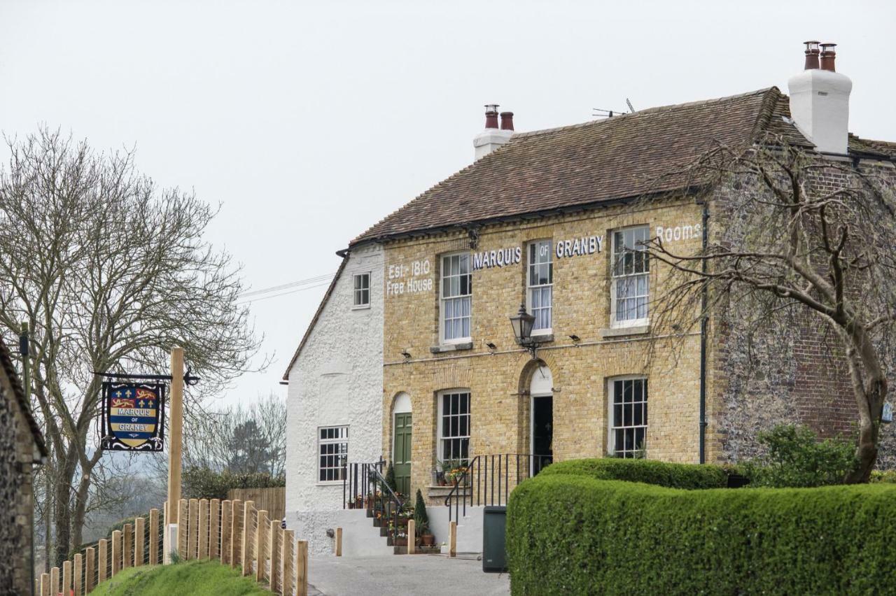 Hotel The Marquis Of Granby Alkham Exteriér fotografie